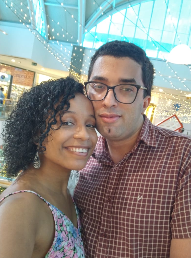 Vitória e Adilson em ensaio history 4